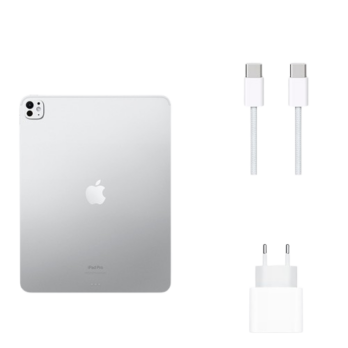Apple iPad Pro M5 (2025) 13 pouces 256 Go Wi-Fi + Cellular Silver-meilleur prix tunisie