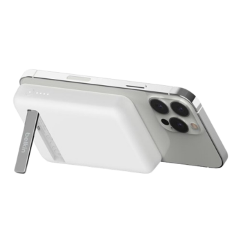POWER BANK BELKIN BOOST CHARGE MAGSAFE 5000MAH + SUPPORT – BLANC-meilleur prix tunisie