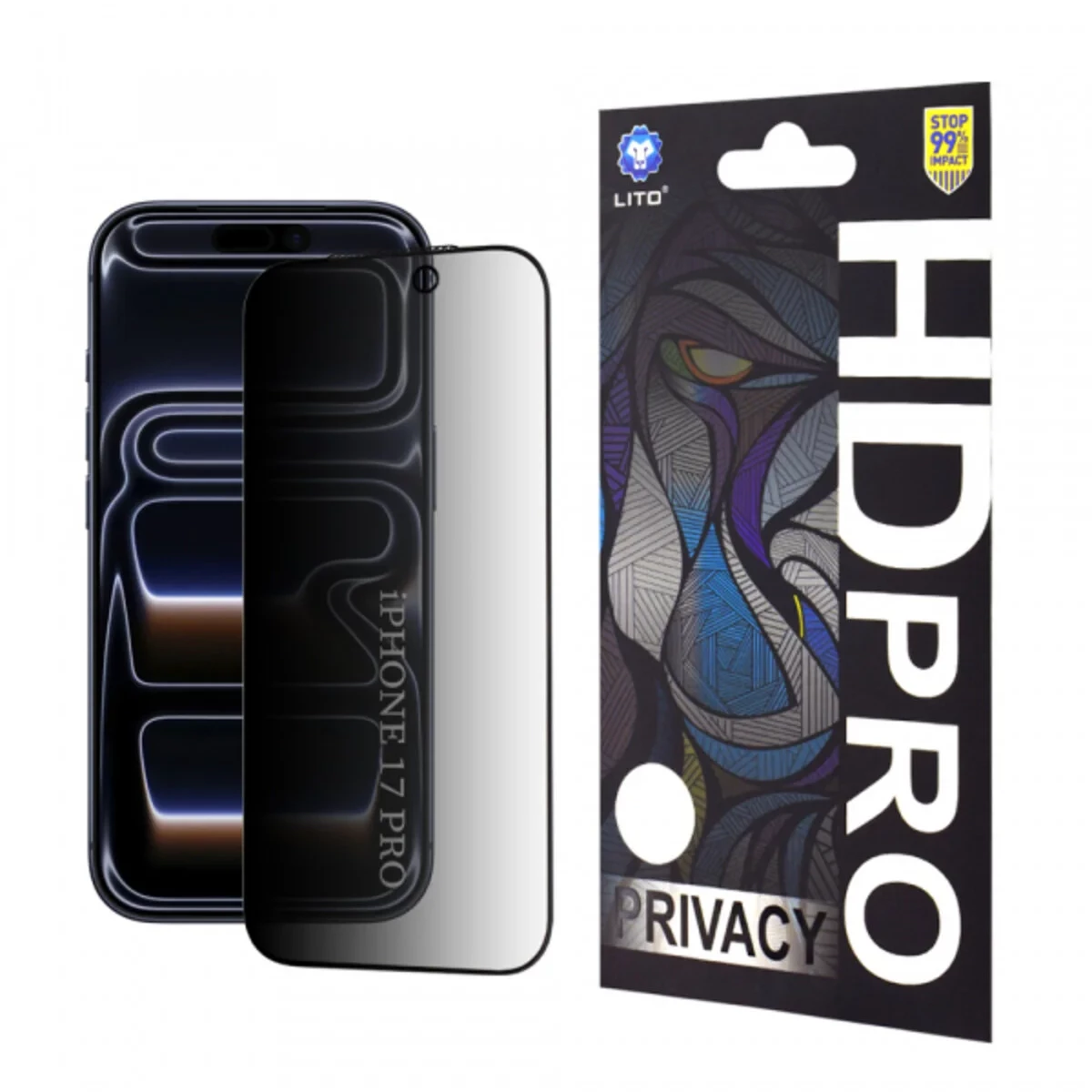 Film de Protection pour iPhone serie 17 de la marque Lito Privacy-meilleur prix tunisie