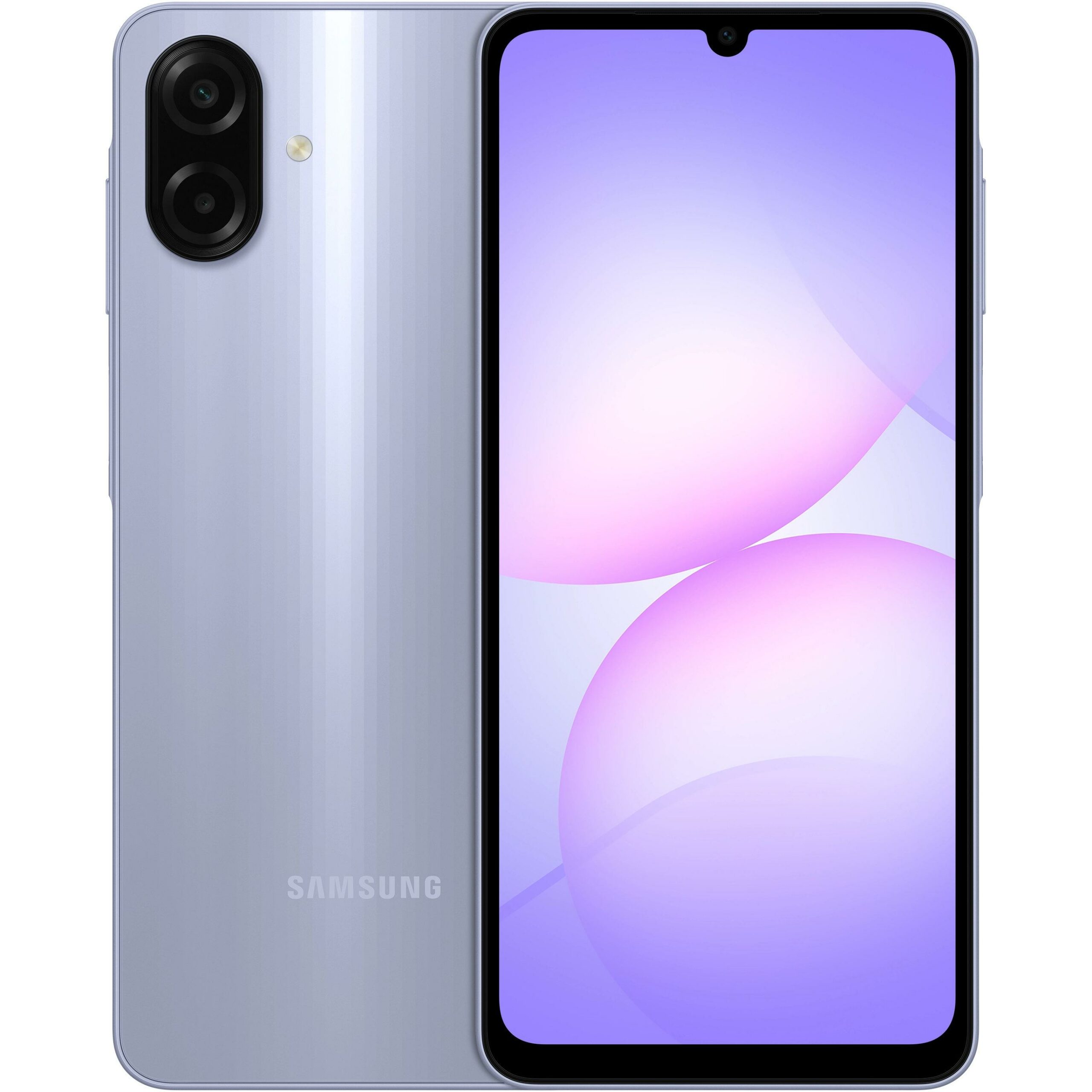 Smartphone SAMSUNG GALAXY A07 6Go 128Go - light violet - meilleur prix Tunisie