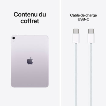 iPad Air M4 13 pouces (2026) Wi-Fi 128 Go Mauve-meilleur prix tunisie