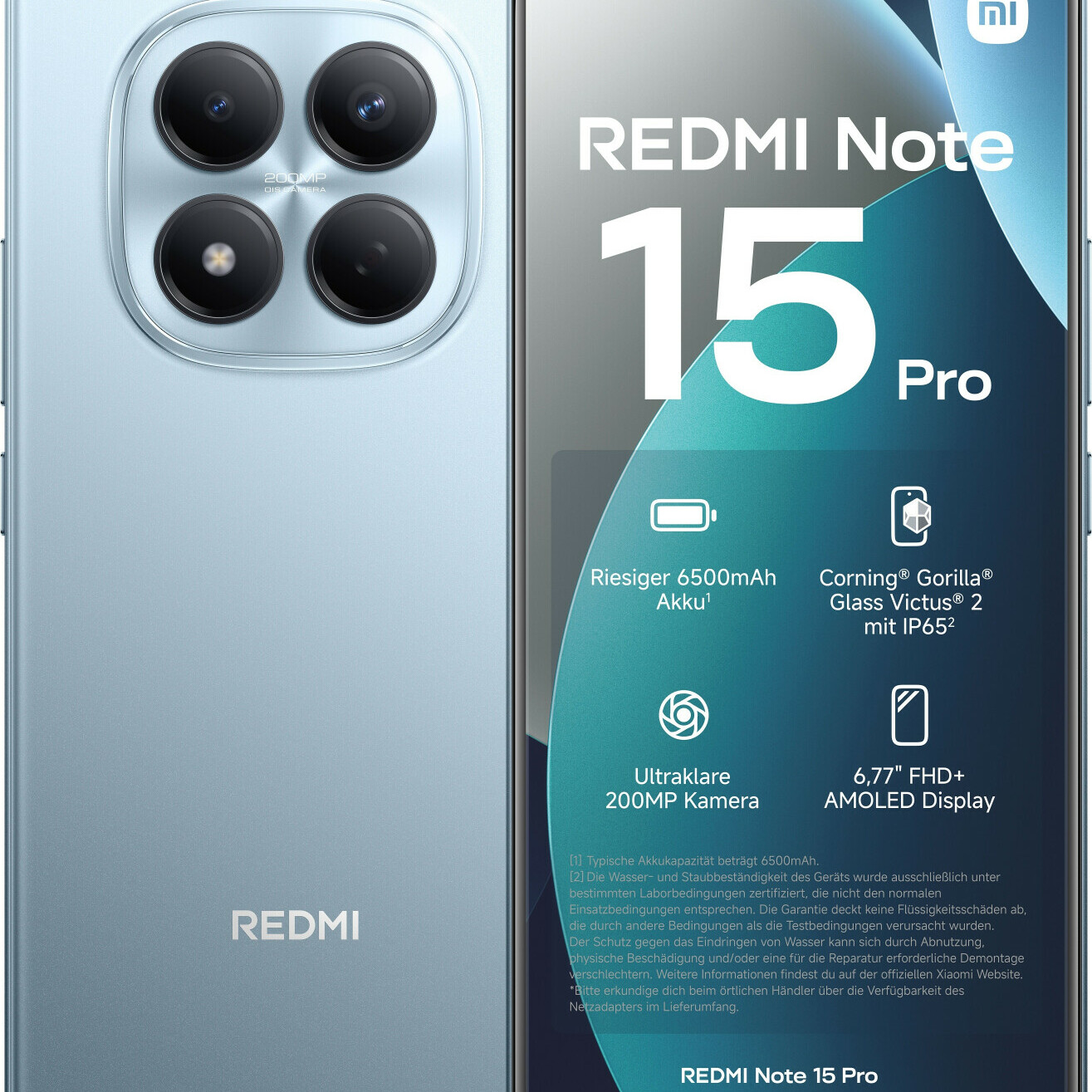Xiaomi Redmi Note 15 Pro 4G 8 Go 256 Go bleu-meilleur prix tunisie
