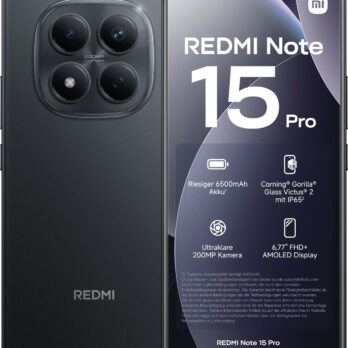 Xiaomi Redmi Note 15 Pro 4G 12Go 512 Go noir-meilleir prix tunisie